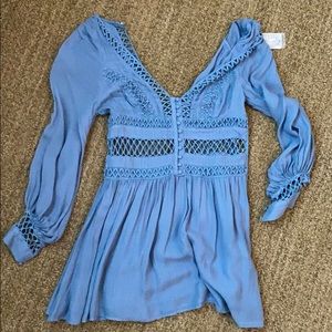 free people light blue dress!